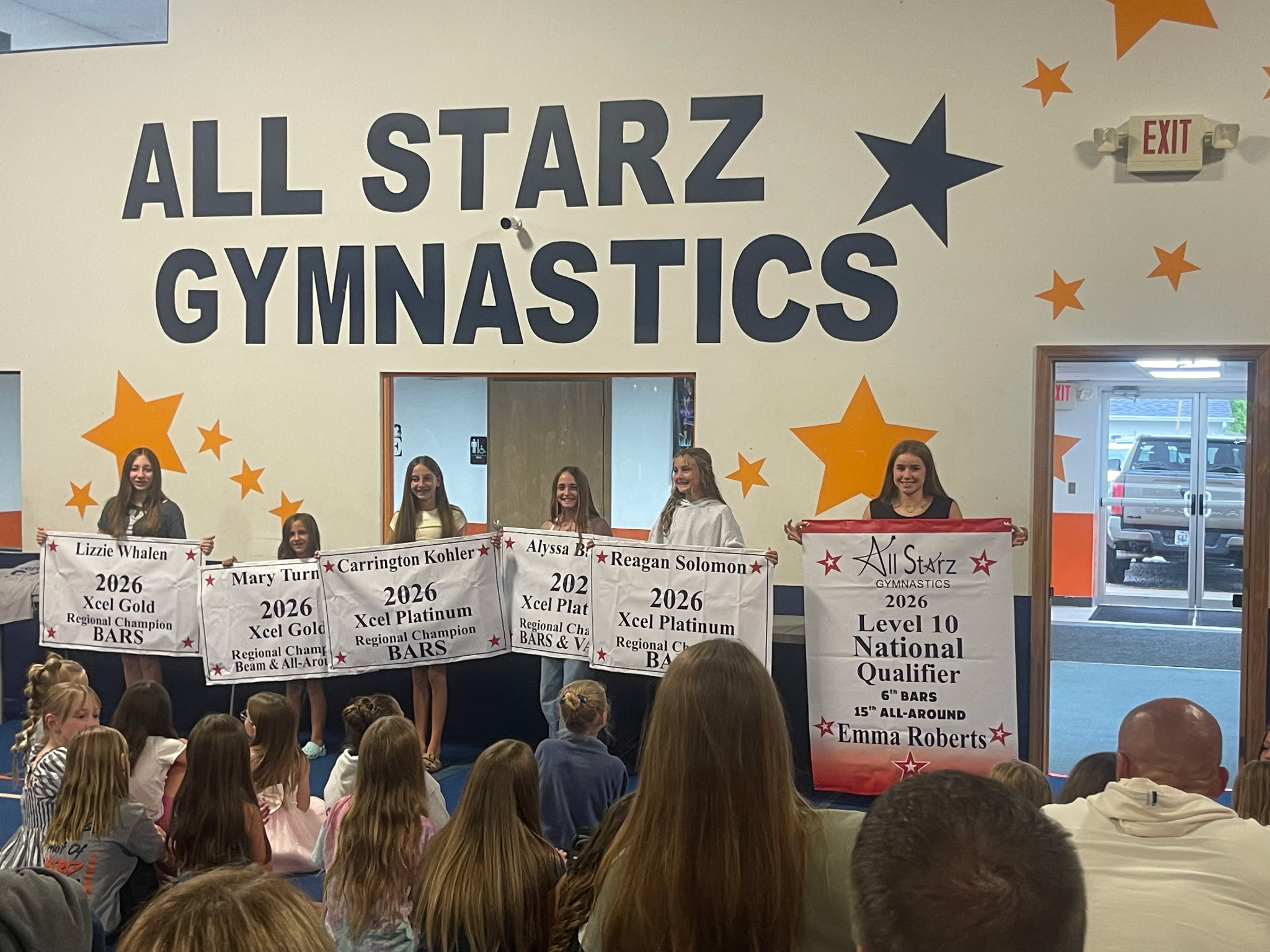 All Starz athletes recognized at the gym